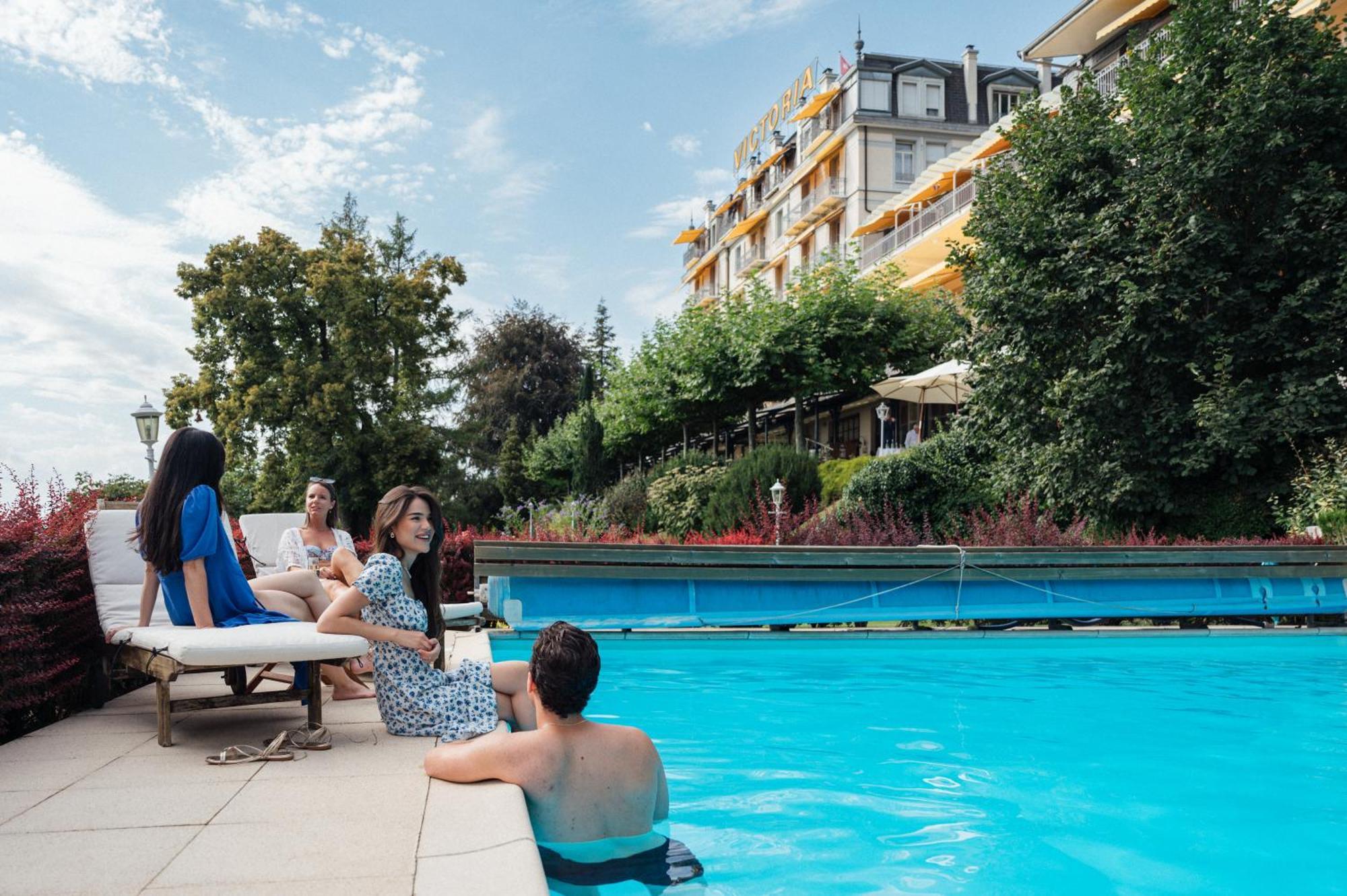 Hotel Victoria Glion Montreux Luaran gambar